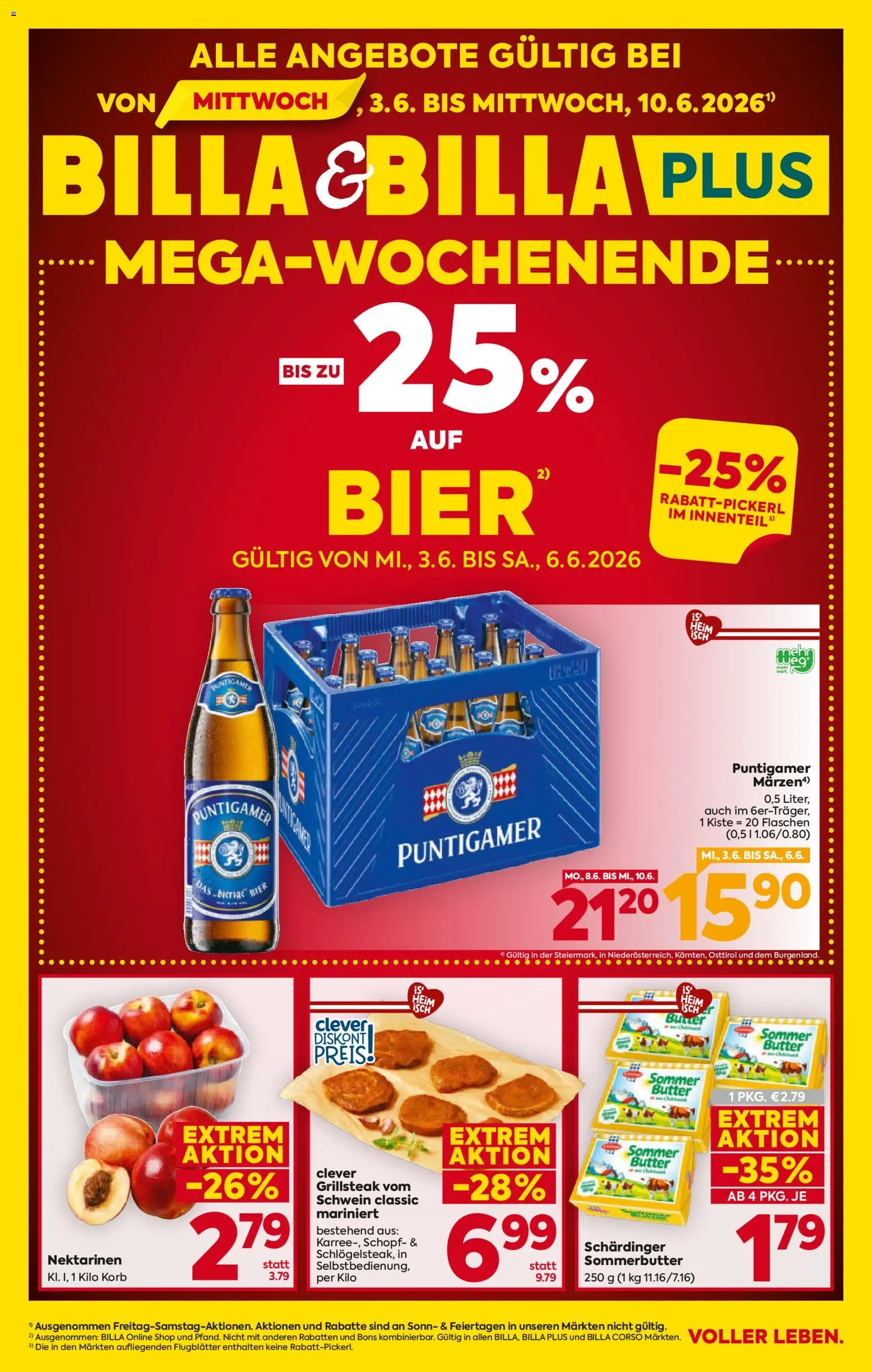 Vorschau der Angebote: Billa Billa - Steiermark gültig ab 03.06.2026