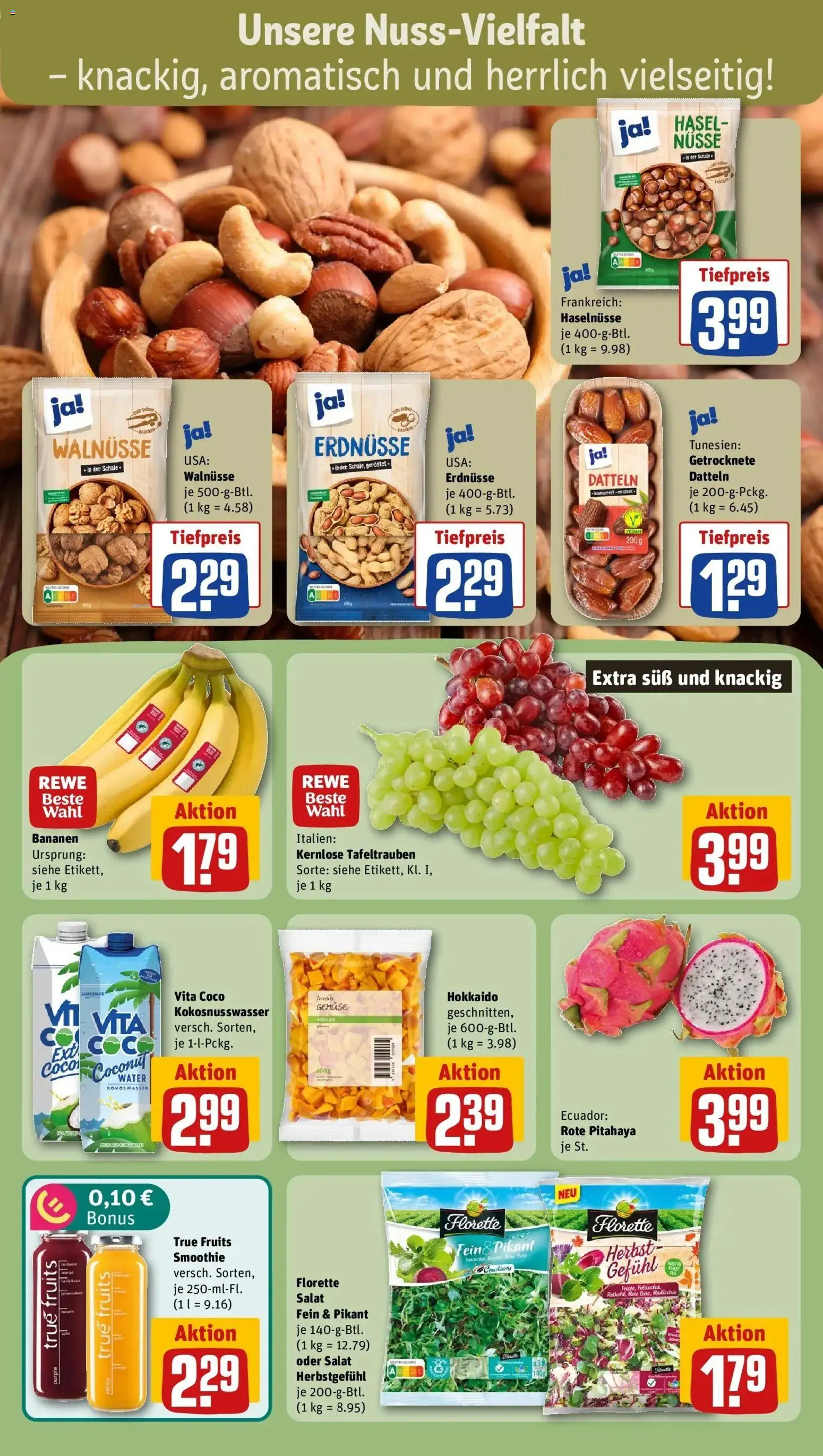Vorschau von dem Prospekt des Geschäftes Rewe, gültig ab dem 26.10.2026