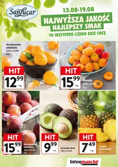 Pogląd gazetki "Intermarche gazetka - Świeży Hit" ze sklepu Intermarche ważnej od 13.08.2026