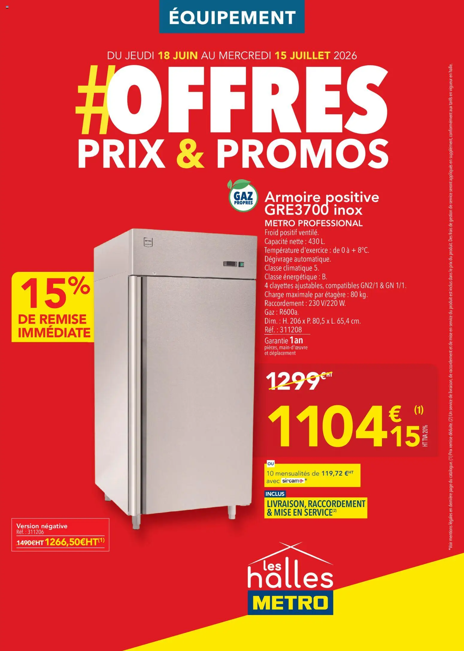 Prévisualisation de METRO catalogue du magasin METRO formulaire valide 18/06/2026
