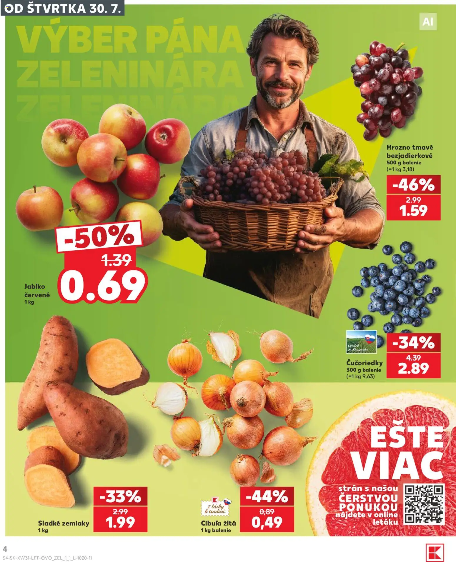 Náhľad Kaufland letáku platného od 30.07.2026