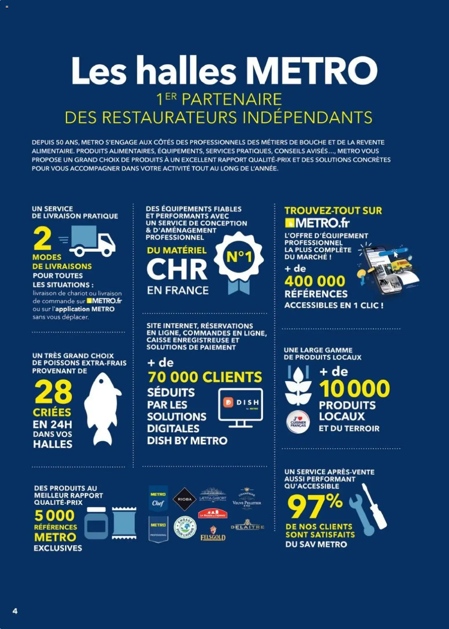 Prévisualisation de METRO - Restauration rapide du magasin METRO formulaire valide 14/04/2026 - Poissons, Chariot