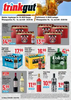 Vorschau von dem Prospekt des Geschäftes Trinkgut, gültig ab dem 01.06.2026