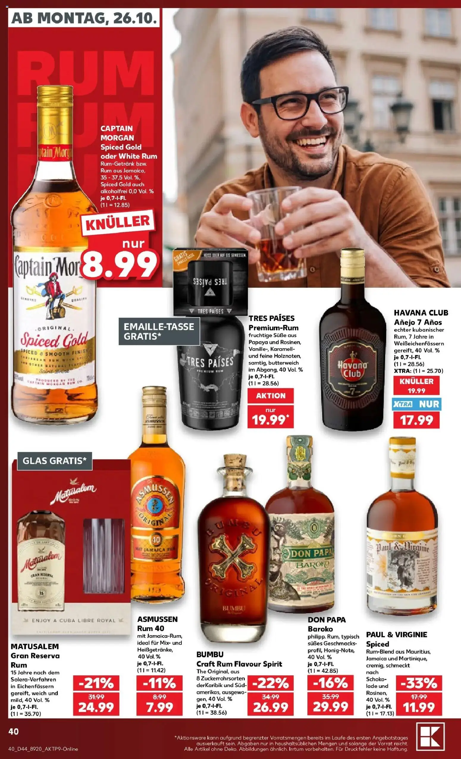 Vorschau von dem Prospekt des Geschäftes Kaufland, gültig ab dem 26.10.2026