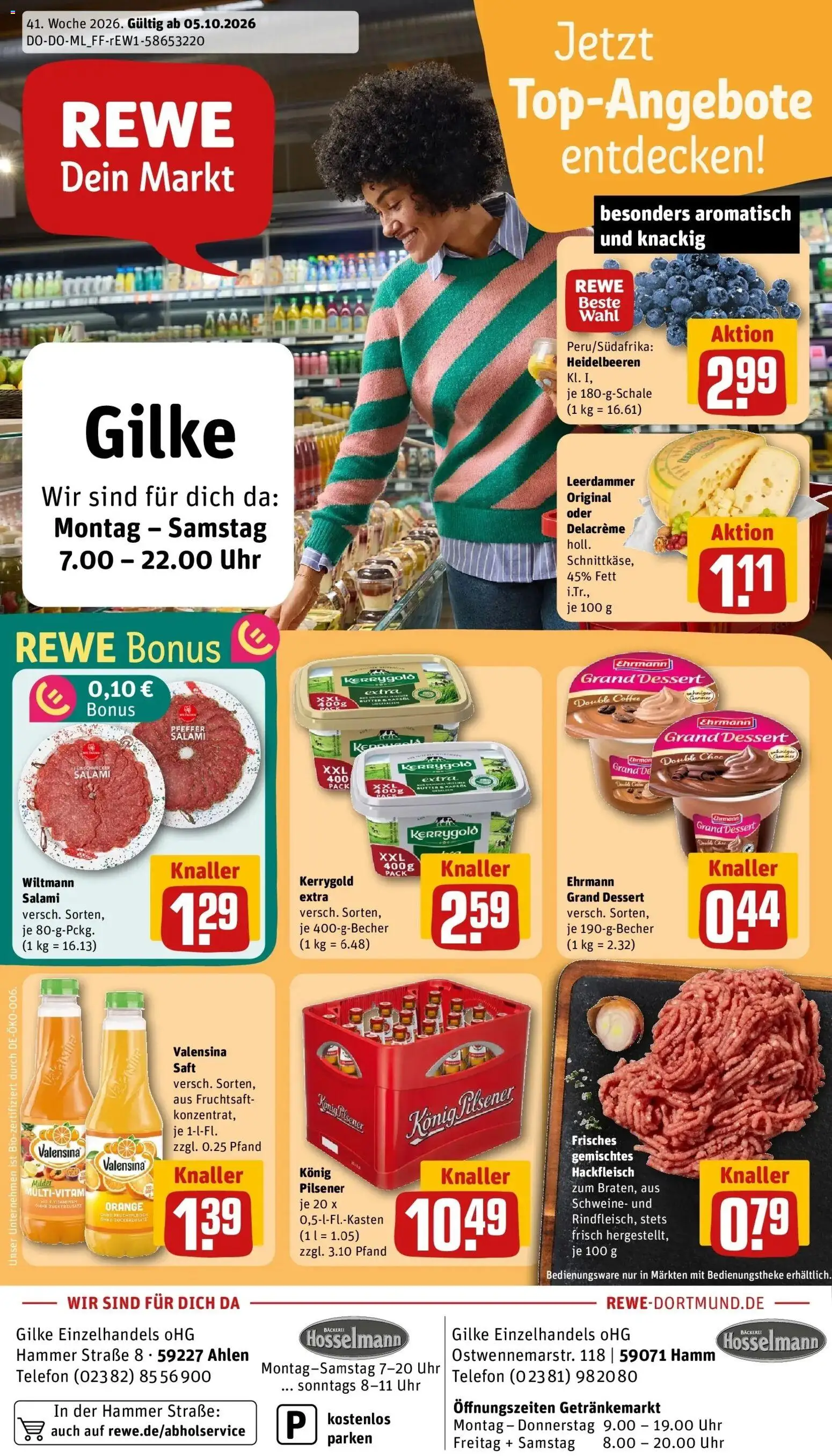 Vorschau von dem Prospekt des Geschäftes Rewe, gültig ab dem 05.10.2026