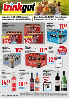 Vorschau von dem Prospekt des Geschäftes Trinkgut, gültig ab dem 27.07.2026