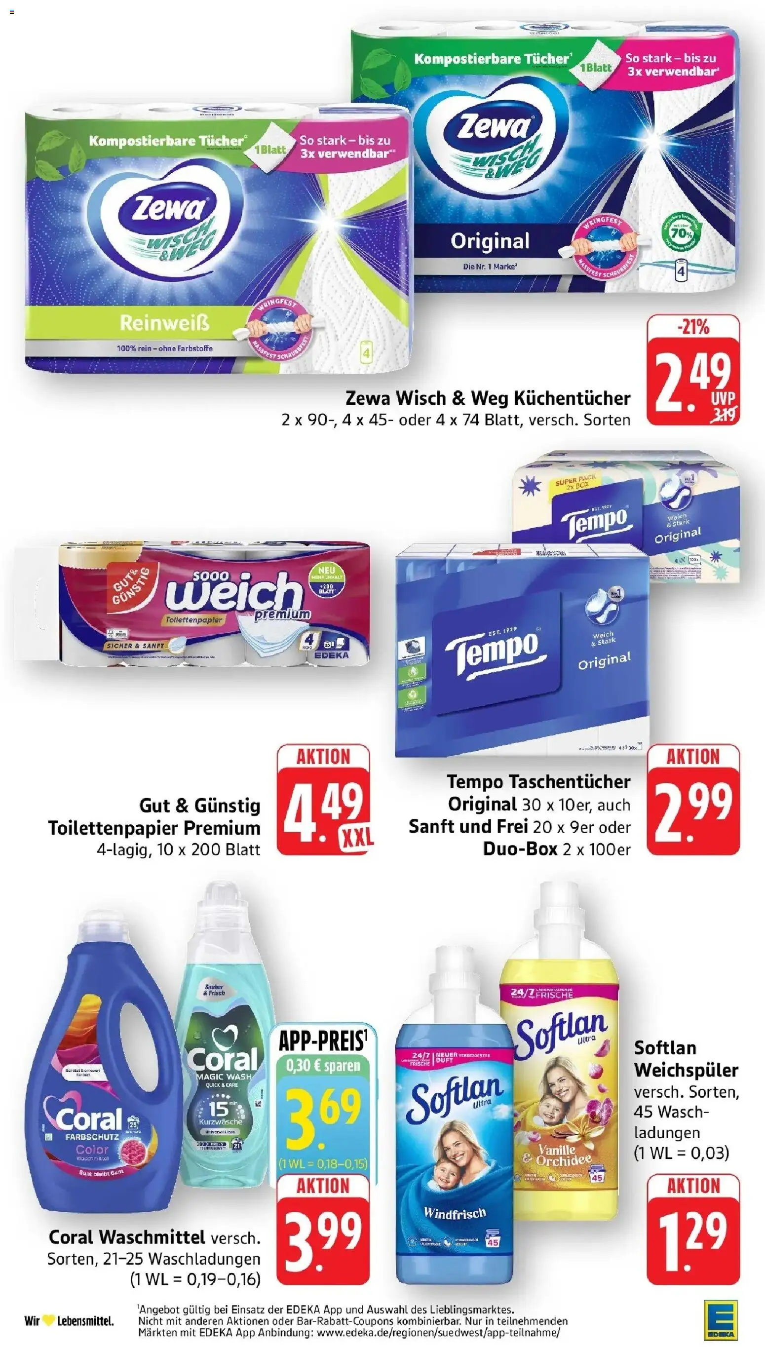 Vorschau von dem Prospekt des Geschäftes Edeka, gültig ab dem 12.10.2026