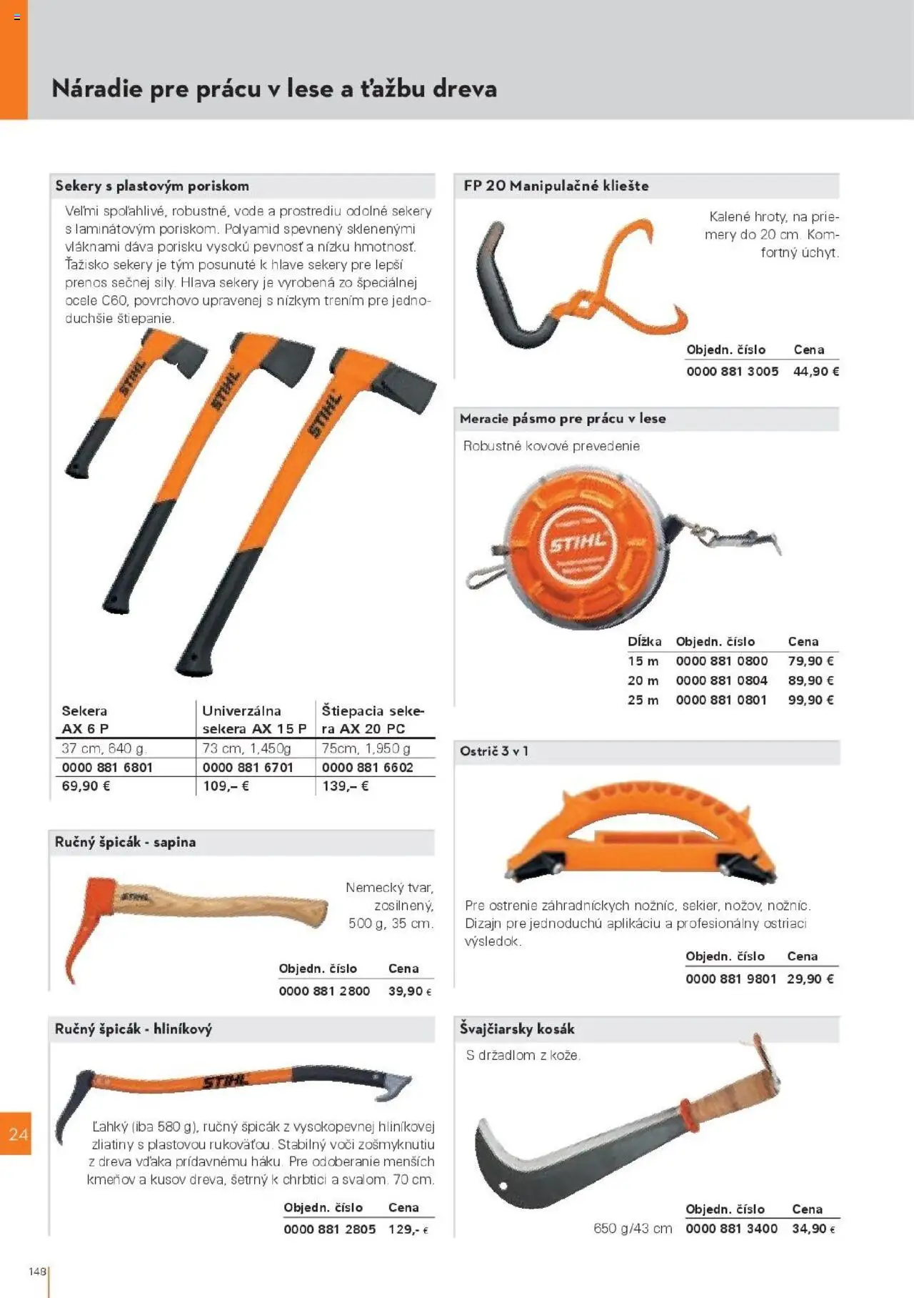 Náhľad STIHL letáku platného od 29.09.2025 - PC, Náradie
