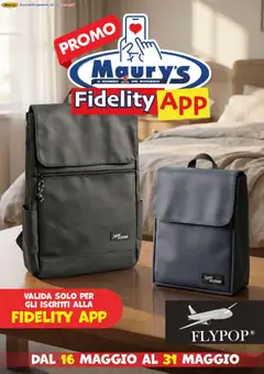Anteprima dell'opuscolo Maury's volantino Fidelity App dal negozio Maury's valido da 16/05/2026