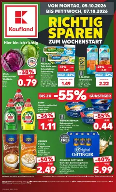 Vorschau von dem Prospekt des Geschäftes Kaufland, gültig ab dem 05.10.2026