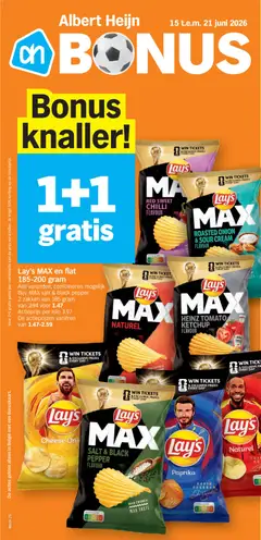 Prévisualisation de Albert Heijn Folder week / de la semaine 25omruil du magasin Albert Heijn formulaire valide 15/06/2026