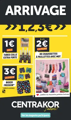 Prévisualisation de Centrakor catalogue du magasin Centrakor formulaire valide 13/07/2026