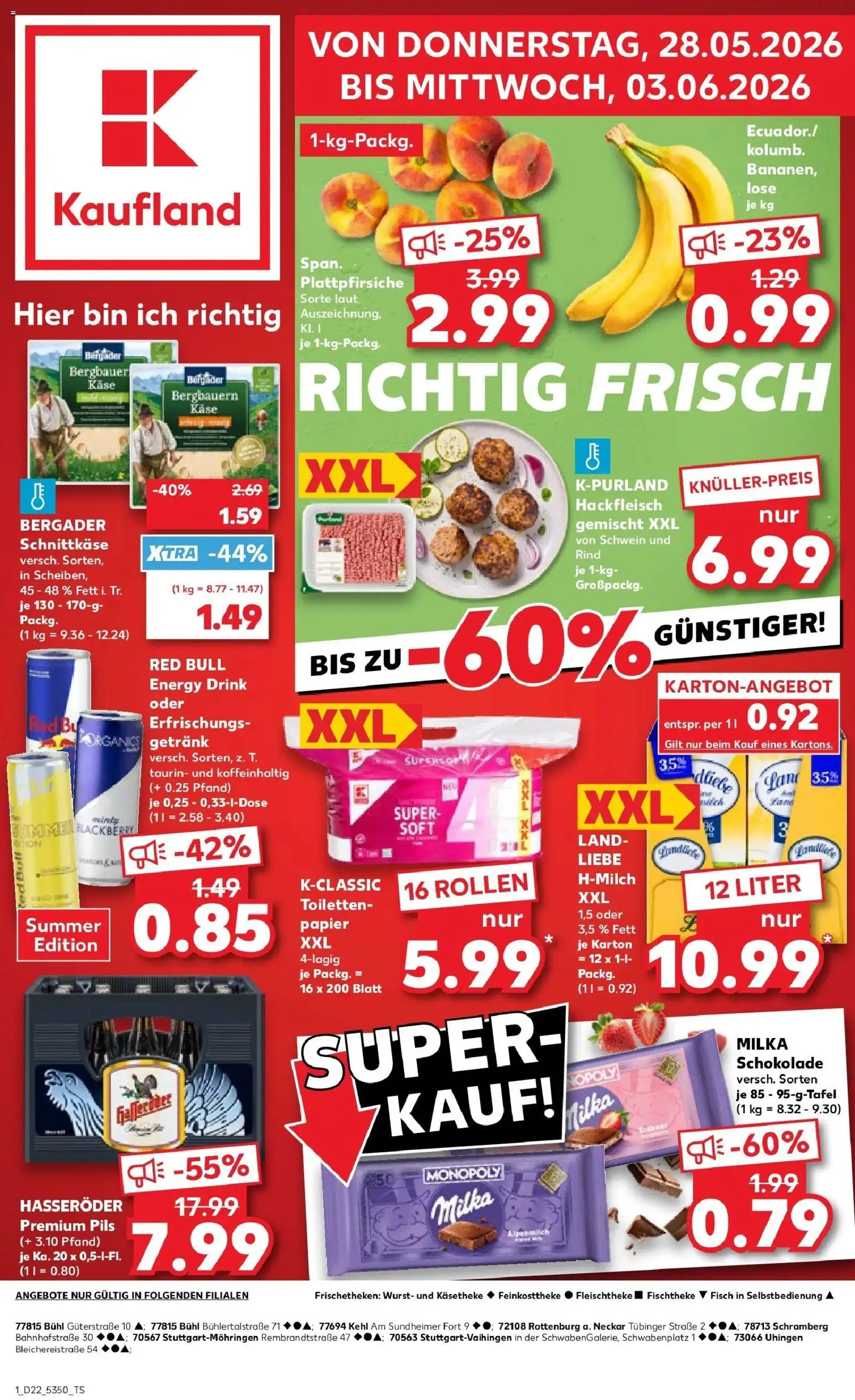 Vorschau von dem Prospekt des Geschäftes Kaufland, gültig ab dem 28.05.2026