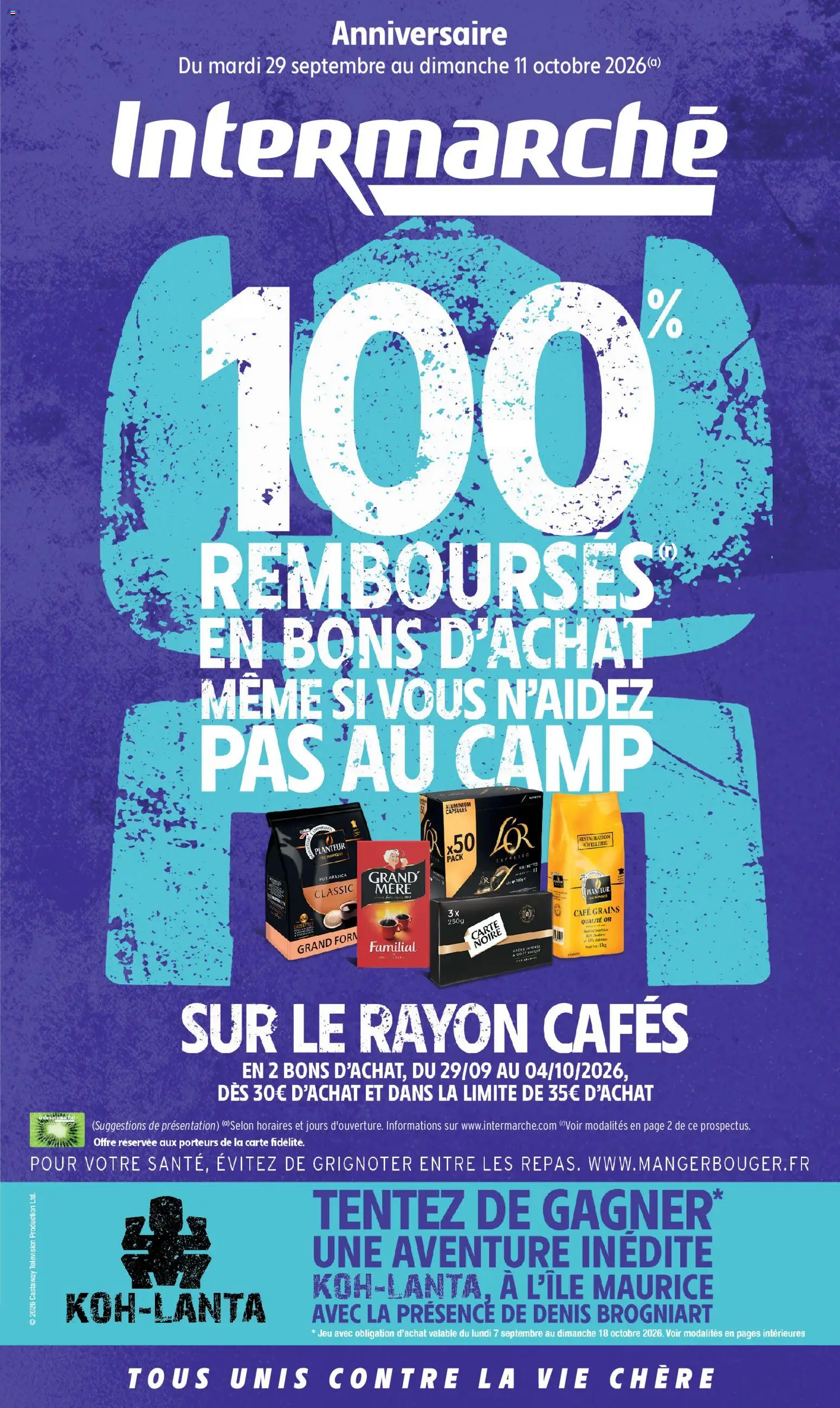 Prévisualisation de Intermarché - C'est toujours notre anniversaire du magasin Intermarché formulaire valide 29/09/2026