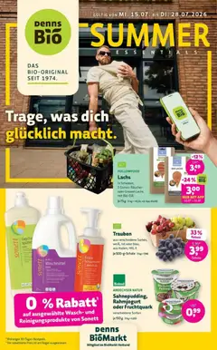Vorschau von dem Prospekt des Geschäftes Denns BioMarkt, gültig ab dem 15.07.2026