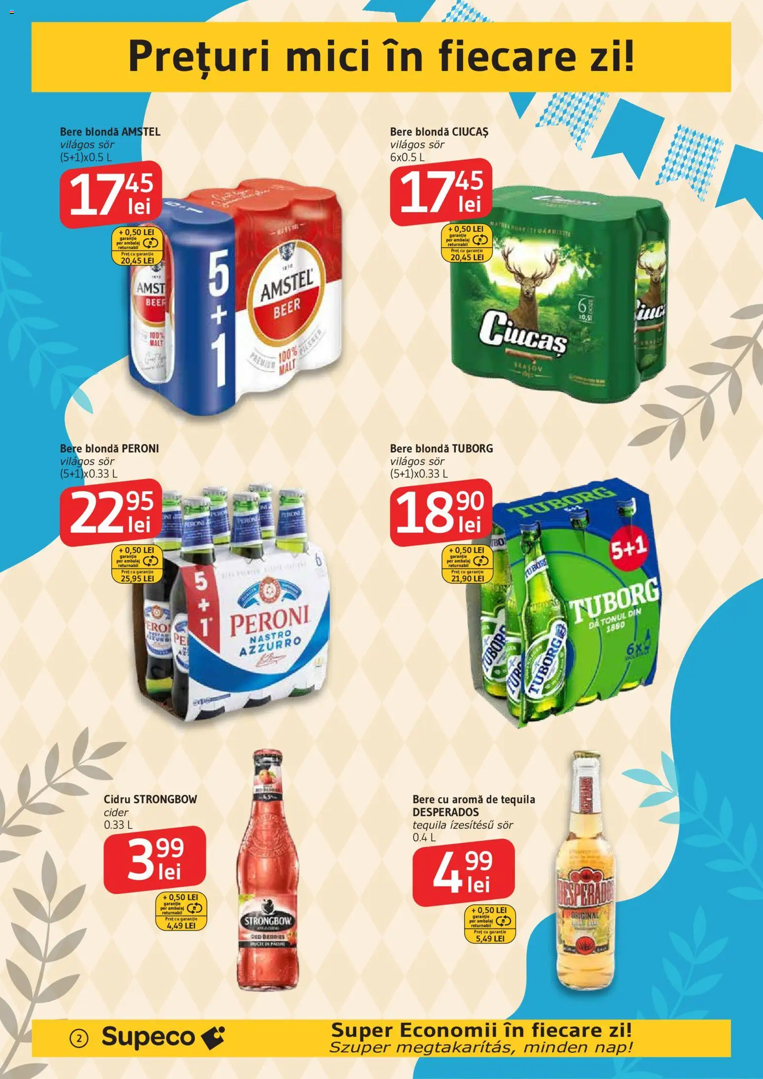 Previzualizarea de cataloage: Supeco Supeco Catalog Bilingv Bere & Chips & Petfood valabil de la 24.09.2026