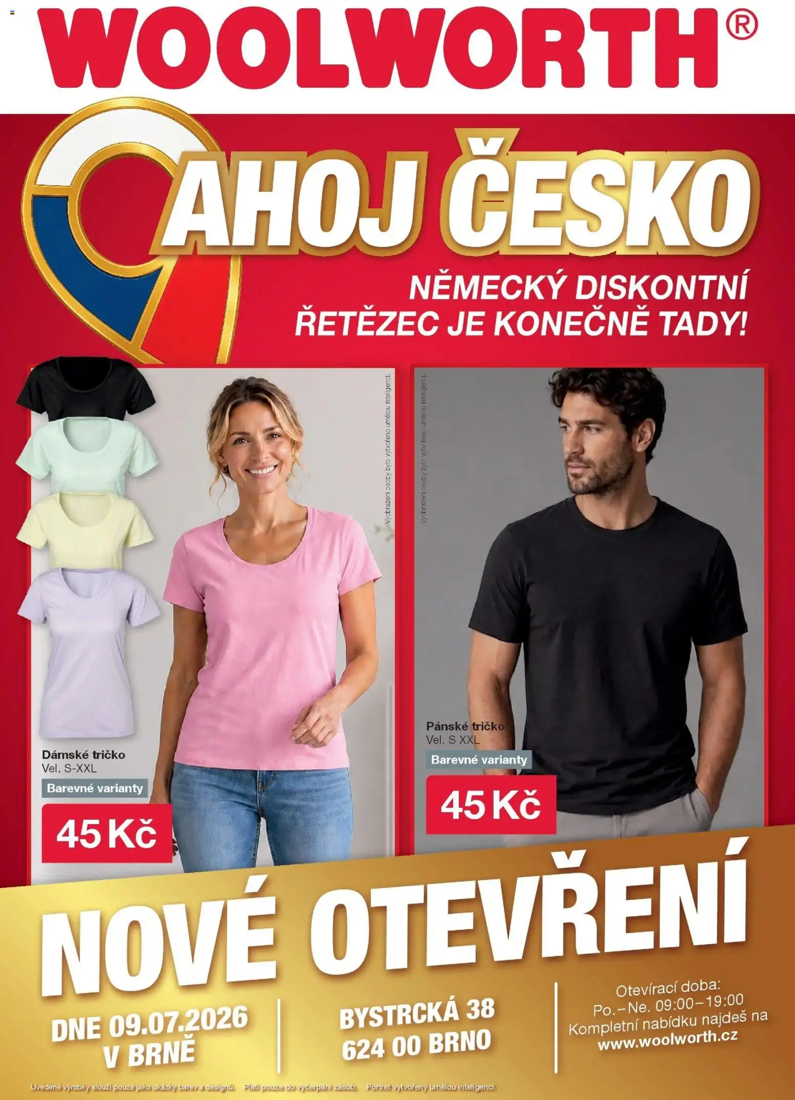 Náhled nabídky: Woolworth Woolworth leták platný od 06.07.2026 - Tričko