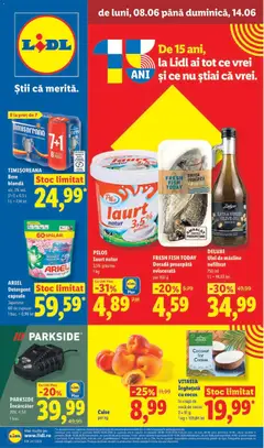 Previzualizarea de cataloage: Lidl Lidl Catalog valabil de la 08.06.2026
