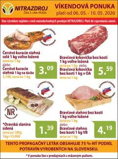 Náhľad Nitrazdroj letáku platného od 06.05.2026