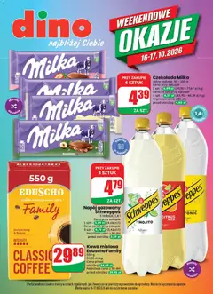 Pogląd gazetki "Dino gazetka - Weekendowe Okazje" ze sklepu Dino ważnej od 16.10.2026