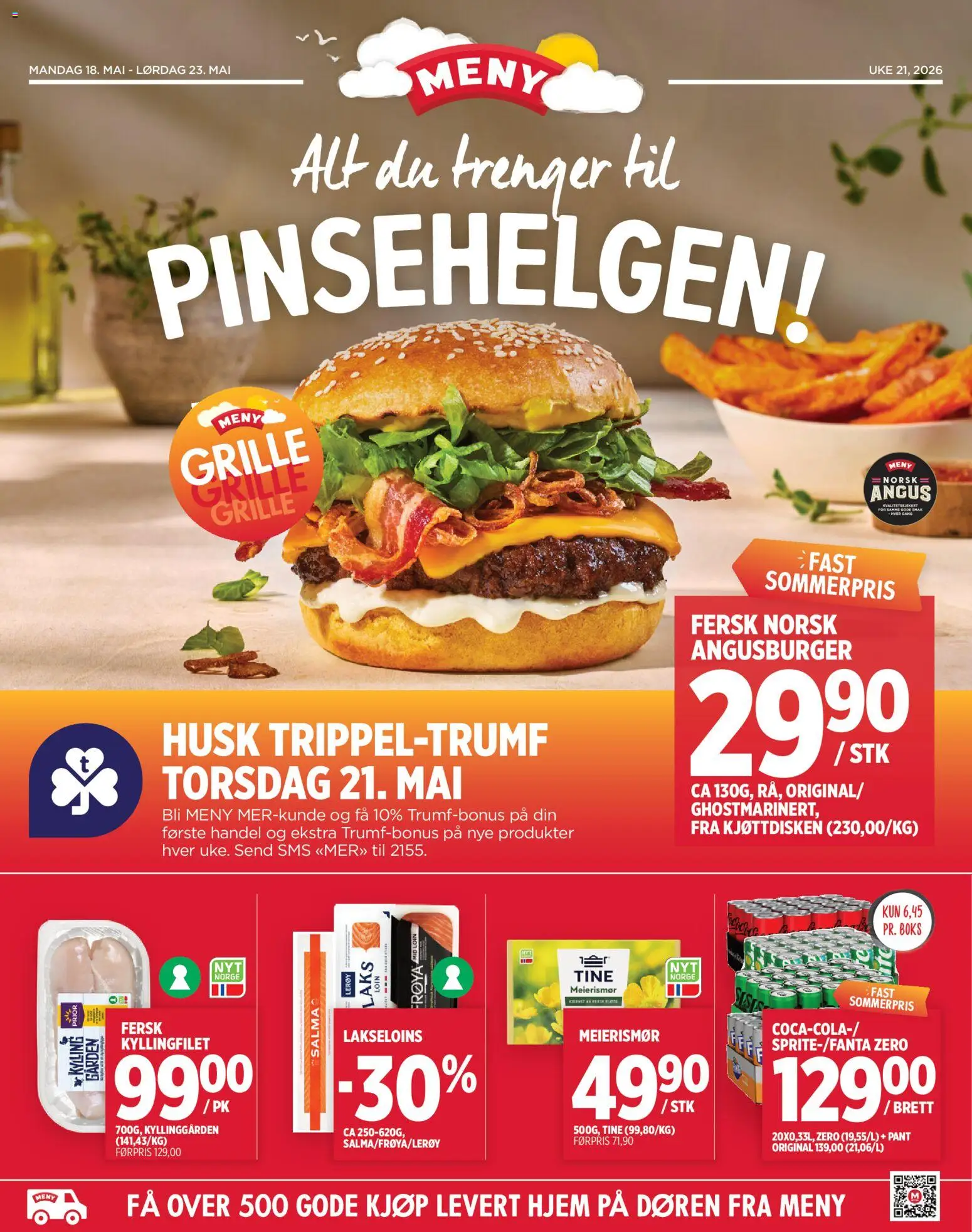 Forhåndsvis Meny kundeavis fra butikk Meny gyldig fra 18/05/2026