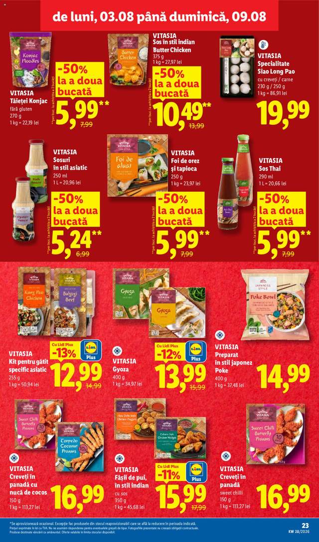 Noul catalog Lidl de la 03.08.