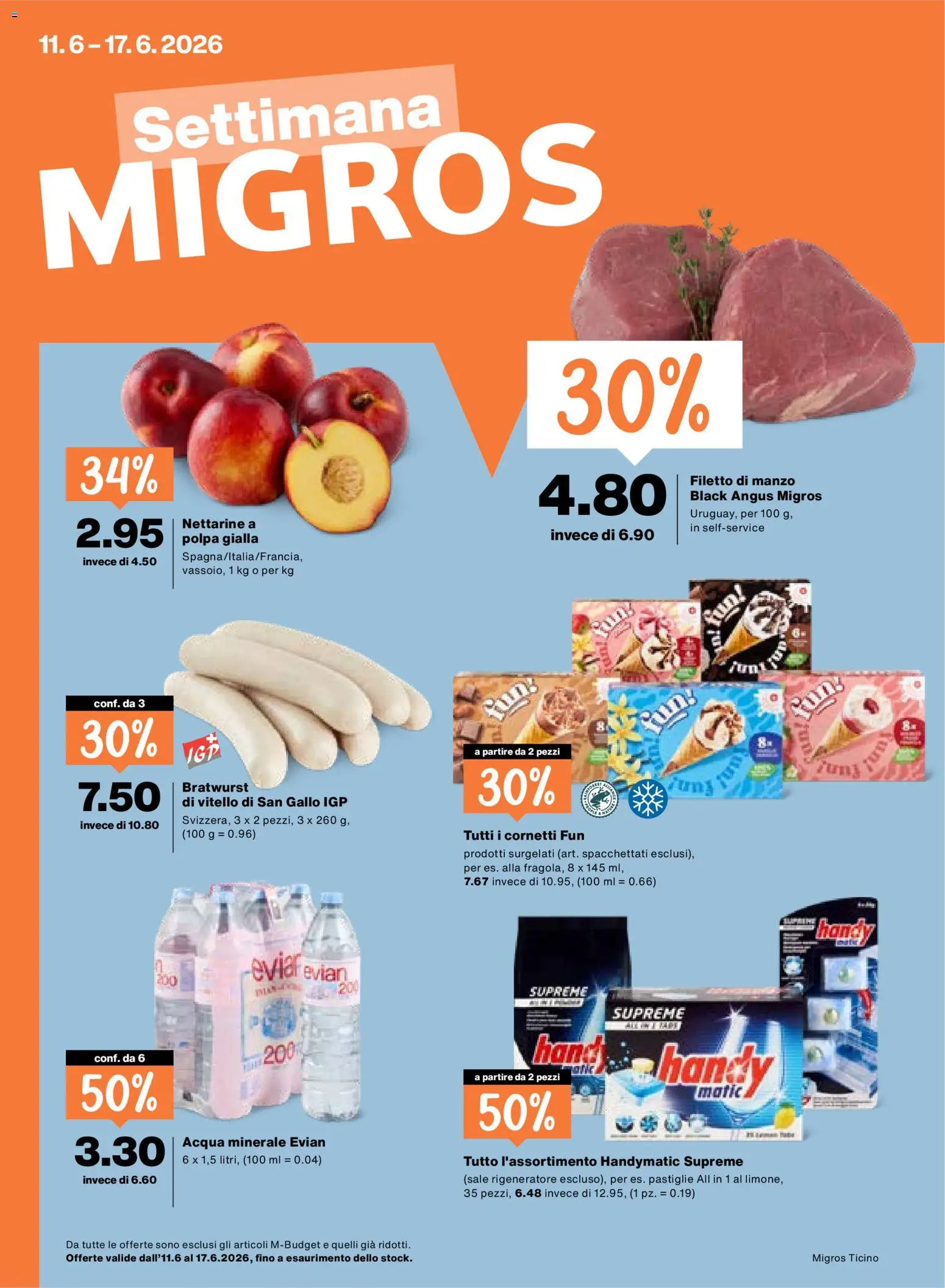 Vorschau des Merkblatts Migros aktionen IT vom Shop Migros gültig von 11.06.2026 bis 17.06.2026