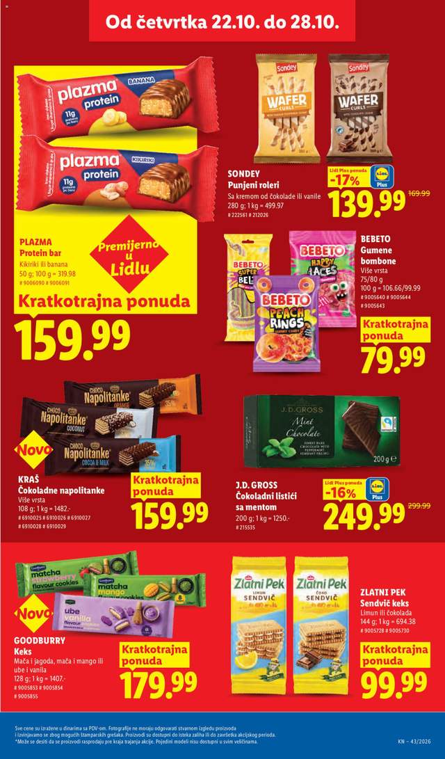 Novi Lidl katalog od 22.10.