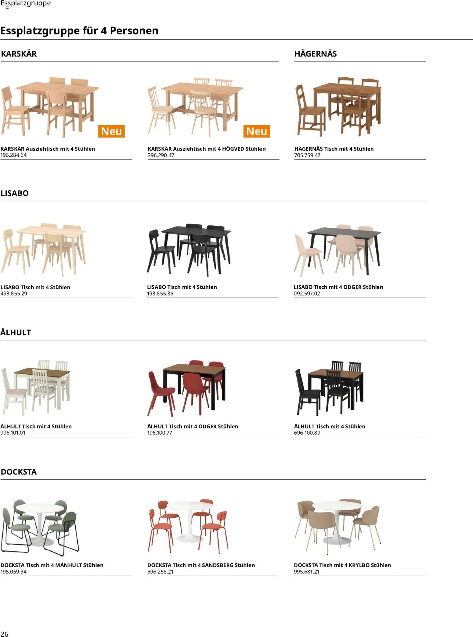 Vorschau von dem Prospekt des Geschäftes Ikea, gültig ab dem 11.09.2026 - Tisch