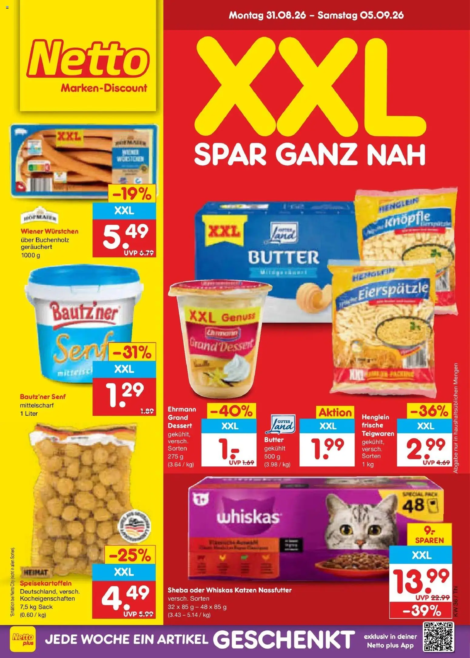 Vorschau von dem Prospekt des Geschäftes Netto Marken-Discount, gültig ab dem 31.08.2026