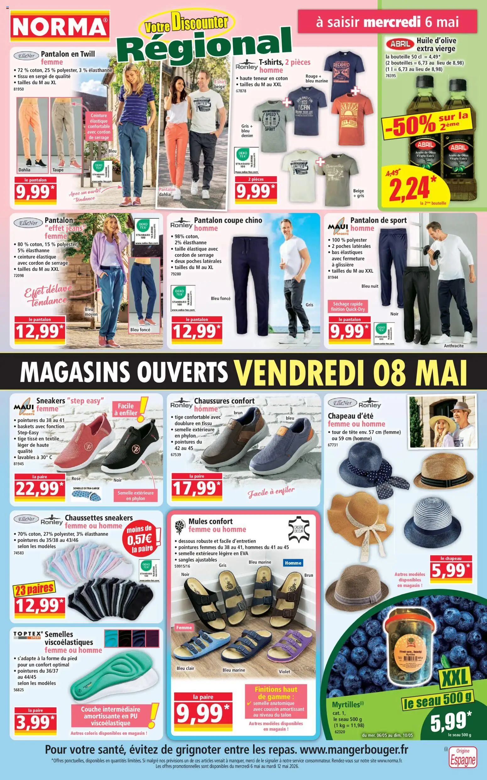 Prévisualisation de Norma catalogue du magasin Norma formulaire valide 06/05/2026