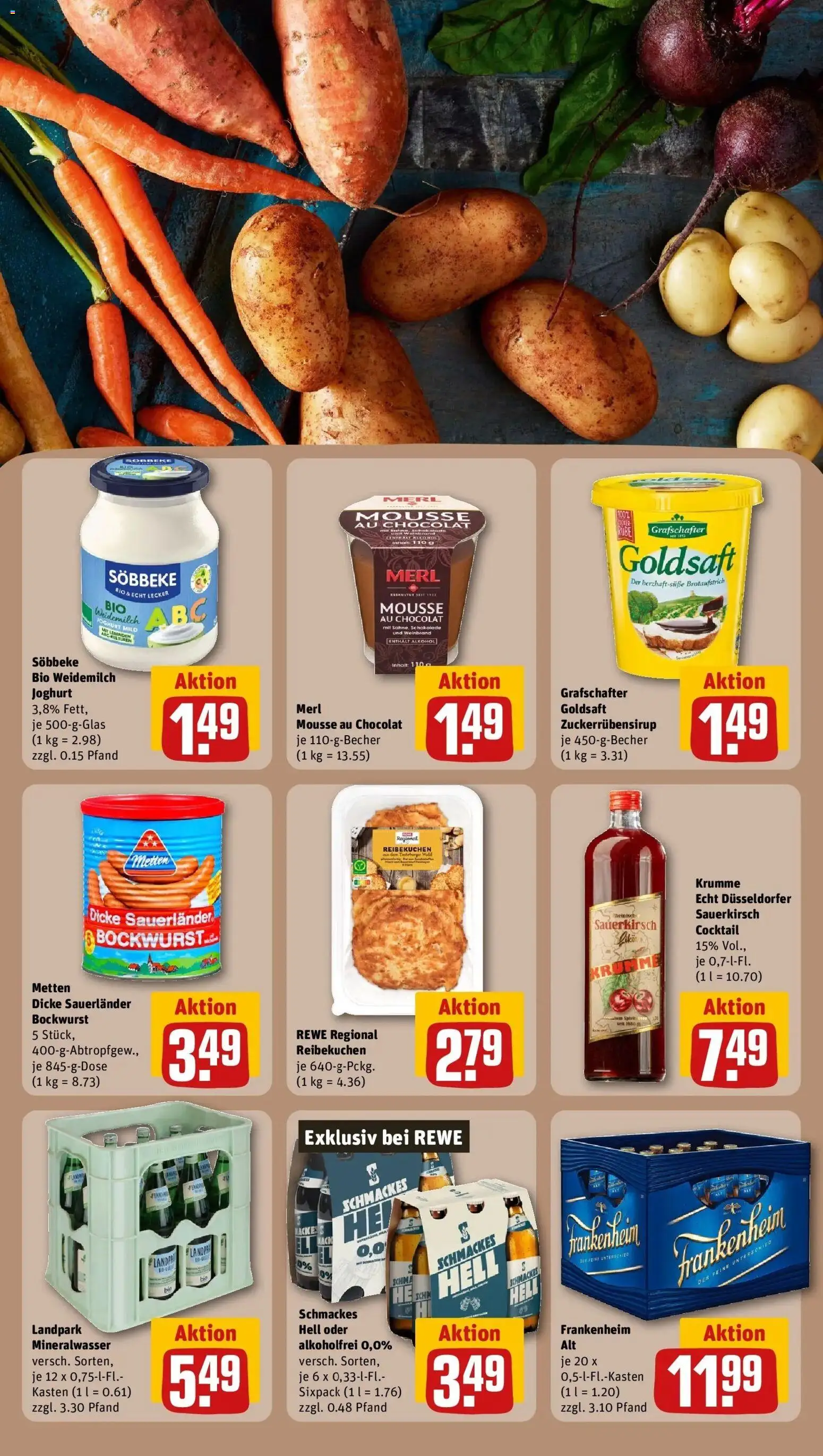 Vorschau von dem Prospekt des Geschäftes Rewe, gültig ab dem 26.10.2026