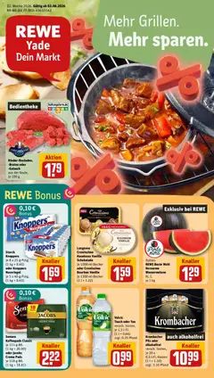 Vorschau von dem Prospekt des Geschäftes Rewe, gültig ab dem 03.08.2026