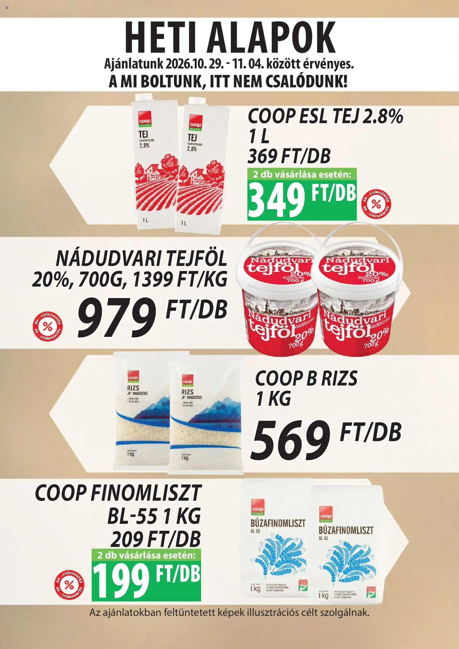 COOP Szolnok - COOP Szolnok akciós újság megtekintése, amely érvényes 2026.10.29.-től