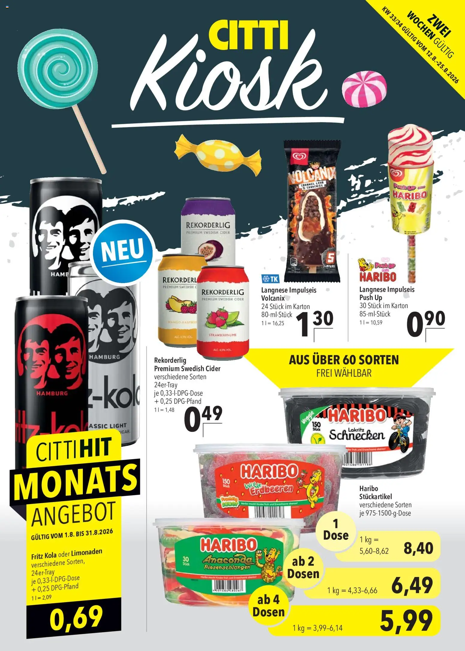 Vorschau von dem Prospekt des Geschäftes CITTI Markt, gültig ab dem 12.08.2026