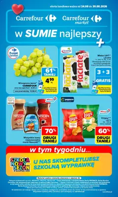 Pogląd gazetki "Carrefour gazetka" ze sklepu Carrefour ważnej od 24.08.2026