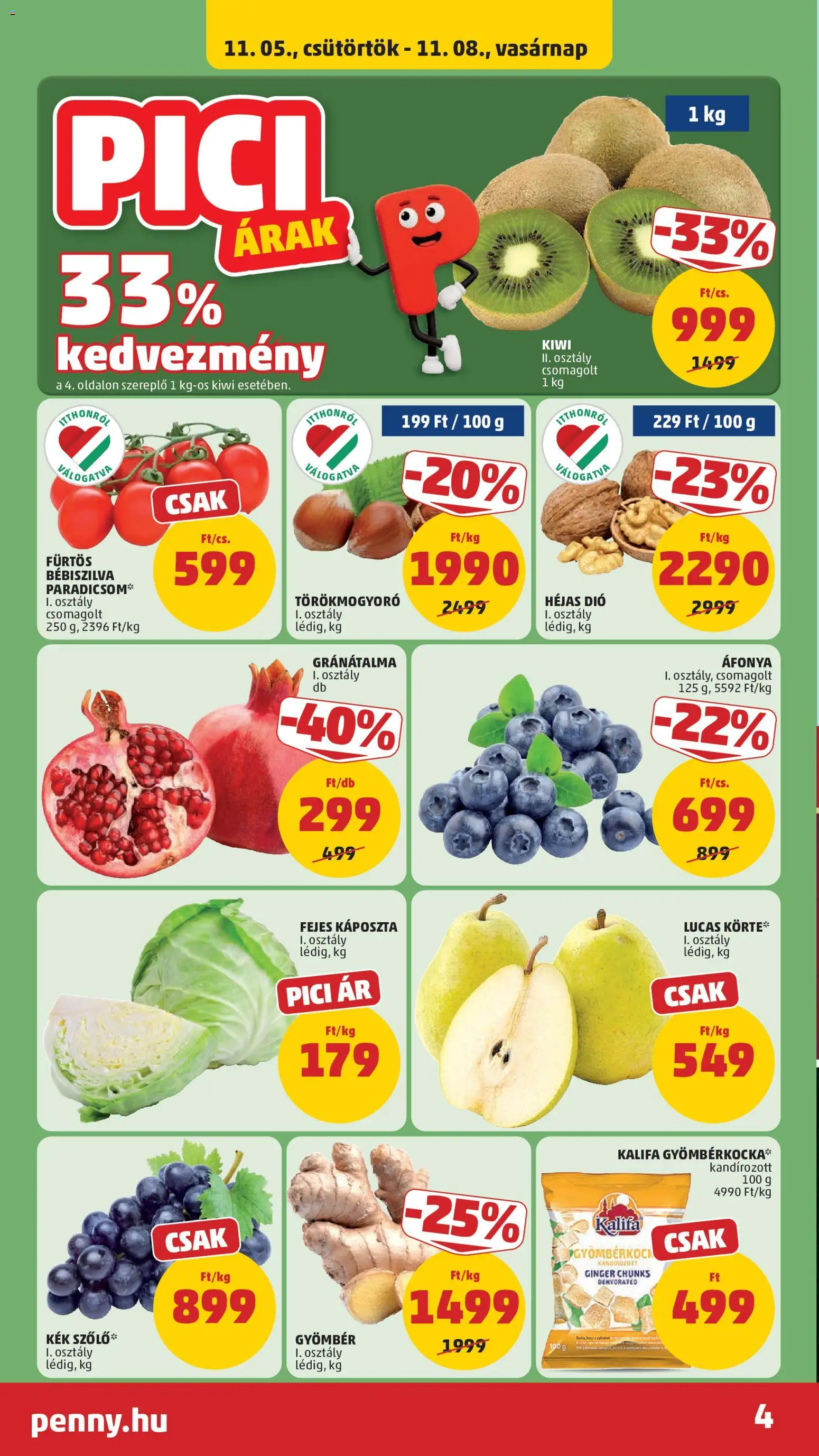 PENNY - PENNY akciós újság megtekintése, amely érvényes 2026.11.05.-től