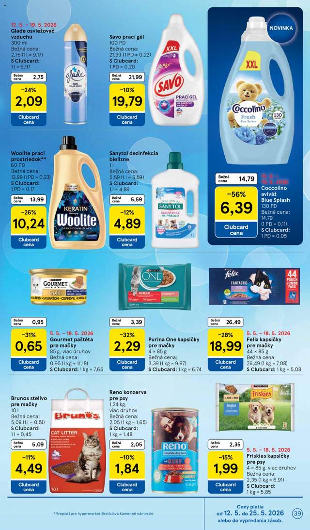 Nový Tesco leták od 13.05.