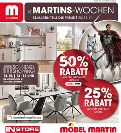 Vorschau von dem Prospekt des Geschäftes Möbel Martin, gültig ab dem 01.10.2026