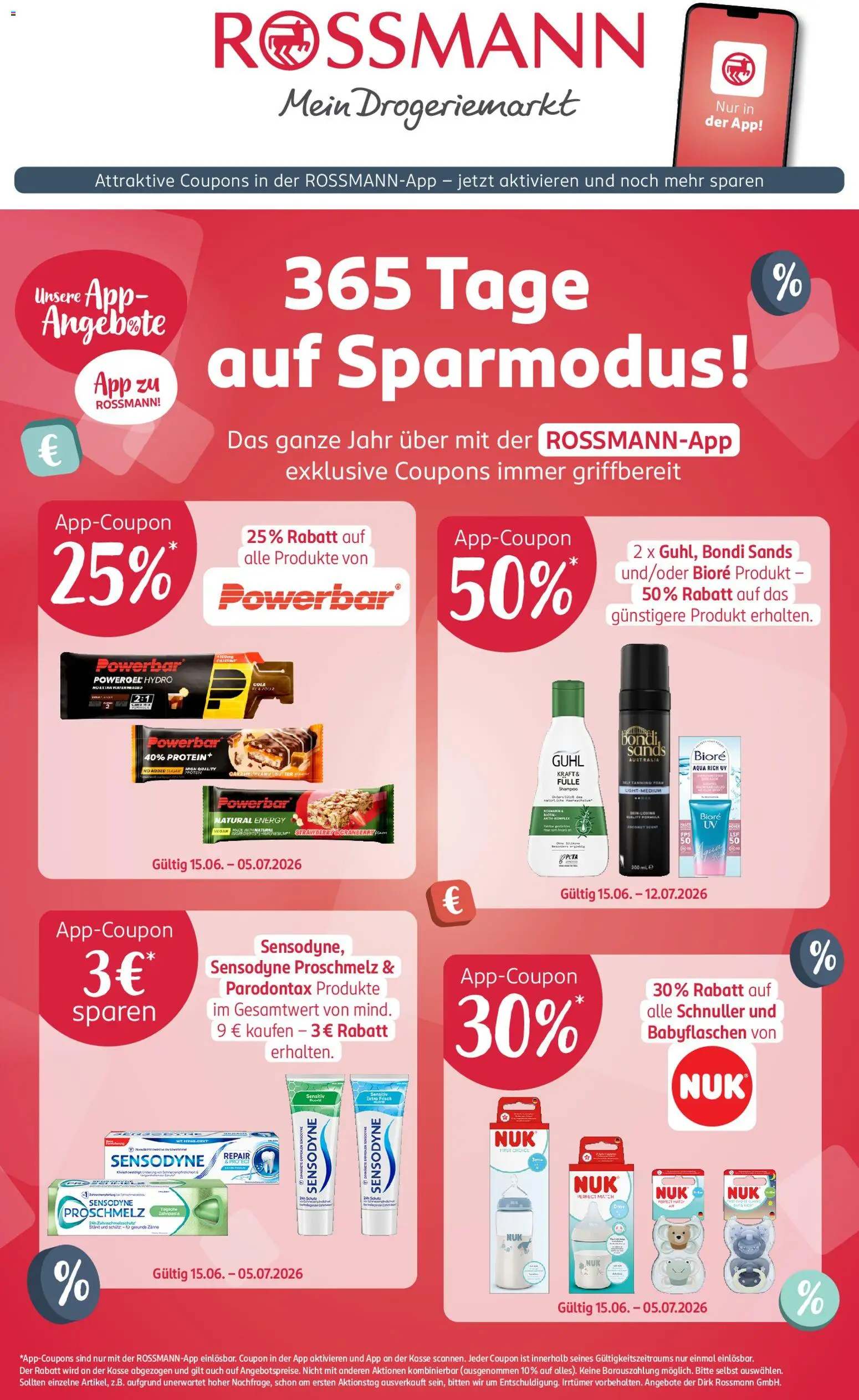 Vorschau von dem Prospekt des Geschäftes Rossmann, gültig ab dem 15.06.2026