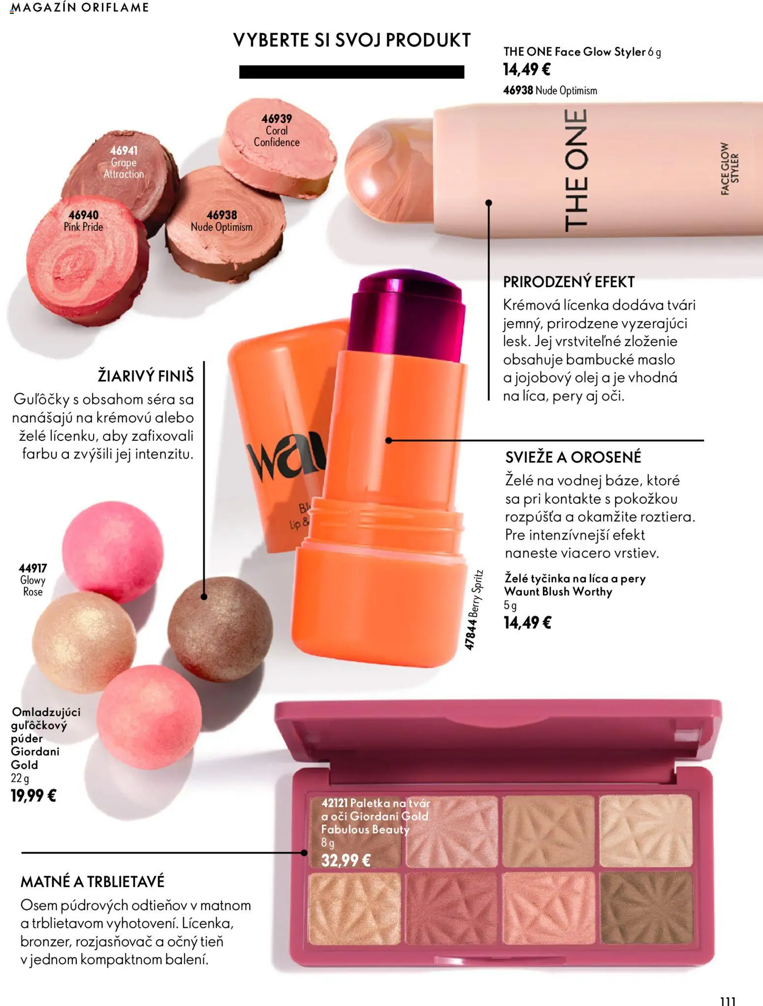 Náhľad Oriflame letáku platného od 30.09.2026 - Maslo, Olej, Rozjasňovač, Púder, Lícenka