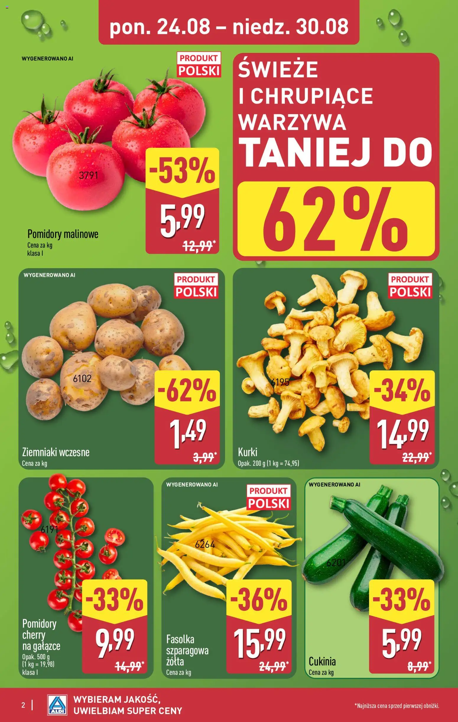 Pogląd gazetki "Aldi gazetka" ze sklepu Aldi ważnej od 24.08.2026