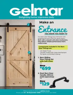 Preview of Gelmar flyer valid from 01/09/2026