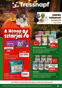 Fressnapf - Fressnapf akciós újság megtekintése, amely érvényes 2026.10.08.-től
