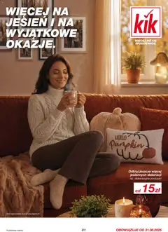 Pogląd gazetki "Kik gazetka" ze sklepu Kik ważnej od 31.08.2026