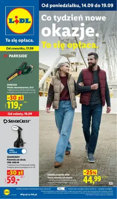 Pogląd gazetki "Lidl Katalog" ze sklepu Lidl ważnej od 14.09.2026