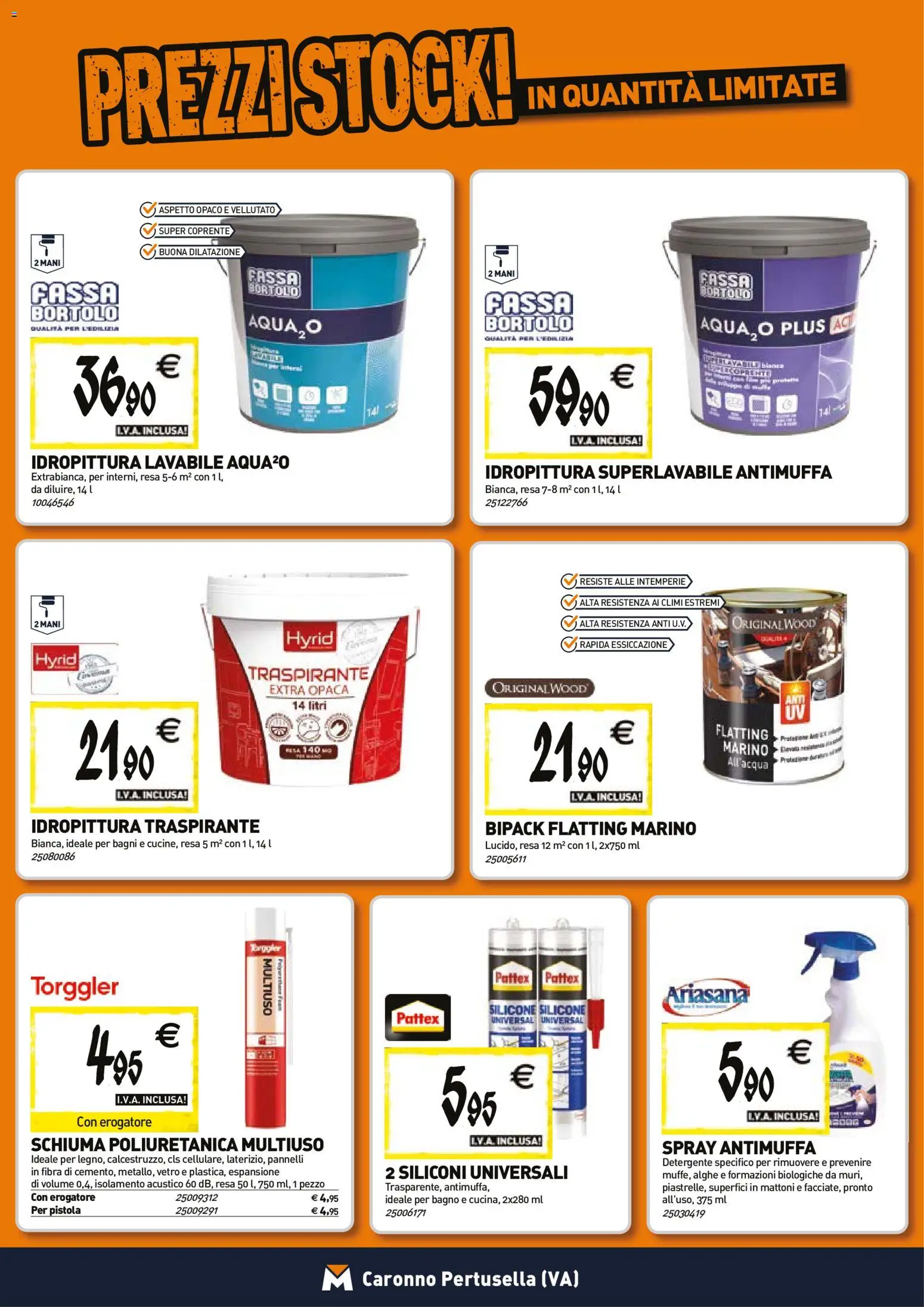 Anteprima dell'opuscolo Tecnomat catalogo dal negozio TECNOMAT valido da 29/10/2026 - Bagno, Silicone, Detergente, Schiuma