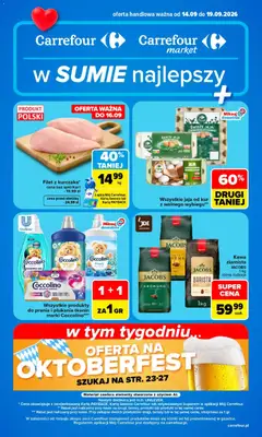 Pogląd gazetki "Carrefour gazetka" ze sklepu Carrefour ważnej od 14.09.2026