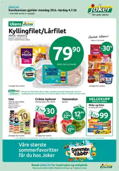 Forhåndsvis Joker kundeavis fra butikk Joker gyldig fra 29/06/2026