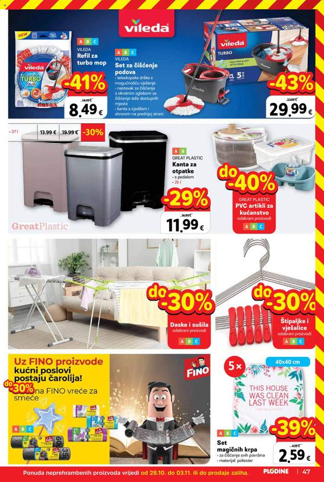 Novi Plodine katalog od 28.10.